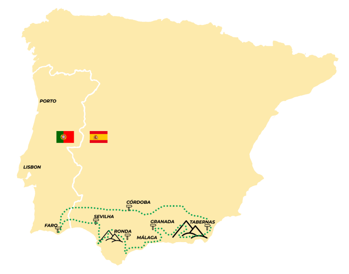 Mapa Peninsula