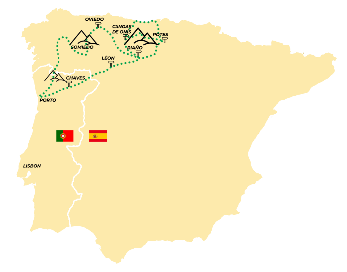 Mapa Picos